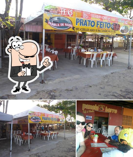 O Restaurante Panela de Barro se destaca pelo interior e comida