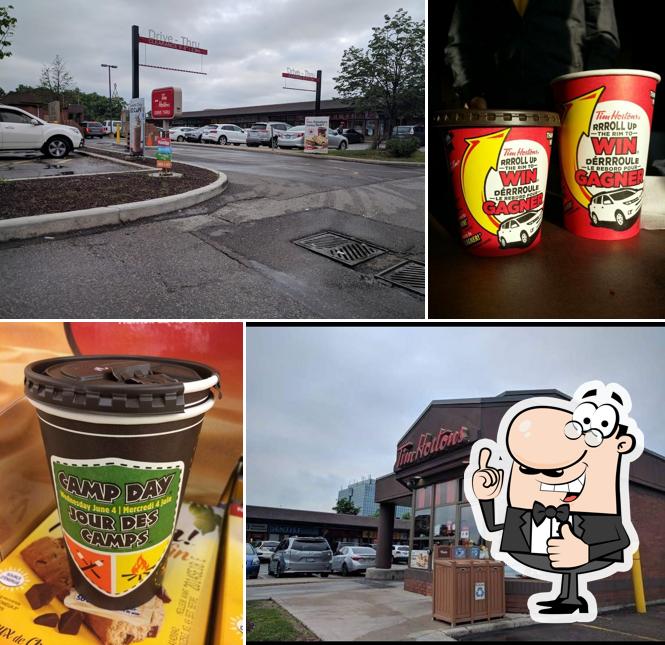 Voici une photo de Tim Hortons