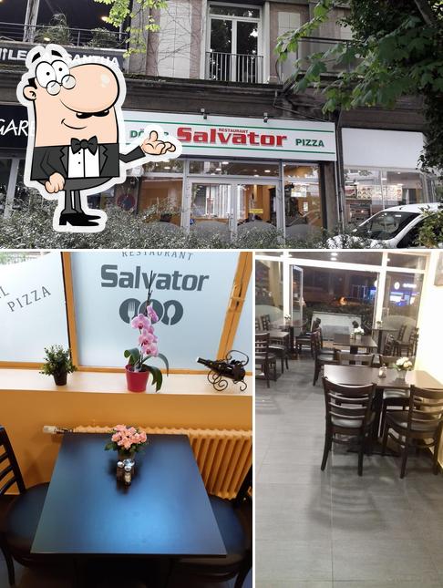 L'intérieur de Restaurant Salvator