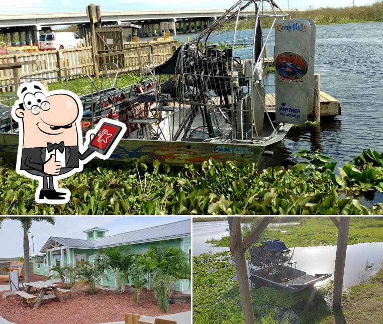 Camp Holly Airboat Rides in Melbourne Restaurant reviews