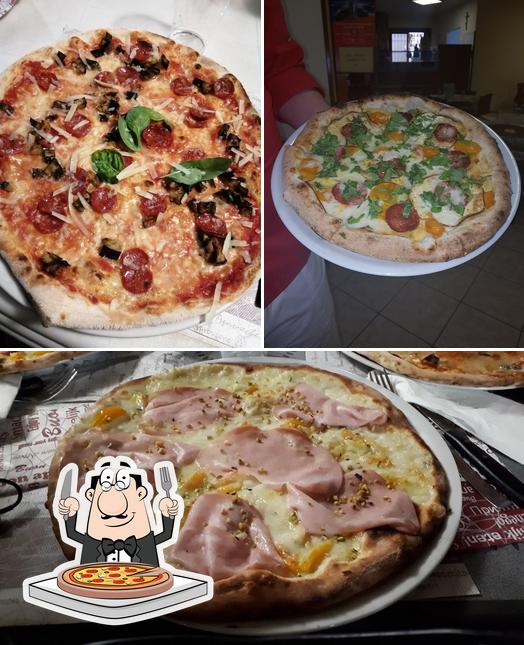 Elige entre diferentes modelos de pizza