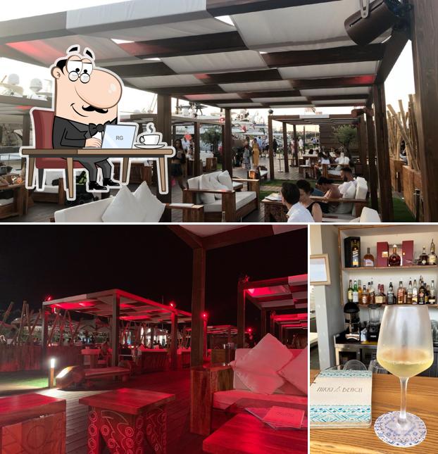 Dai un'occhiata agli interni di Nikki Beach