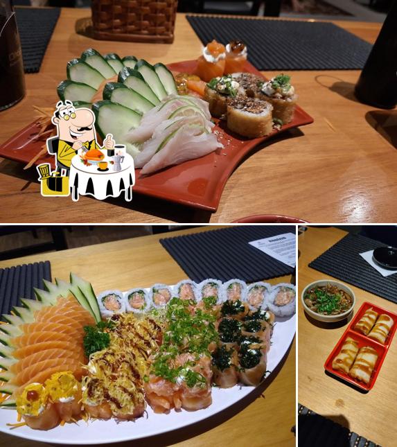 Comida em Okami SushiBar