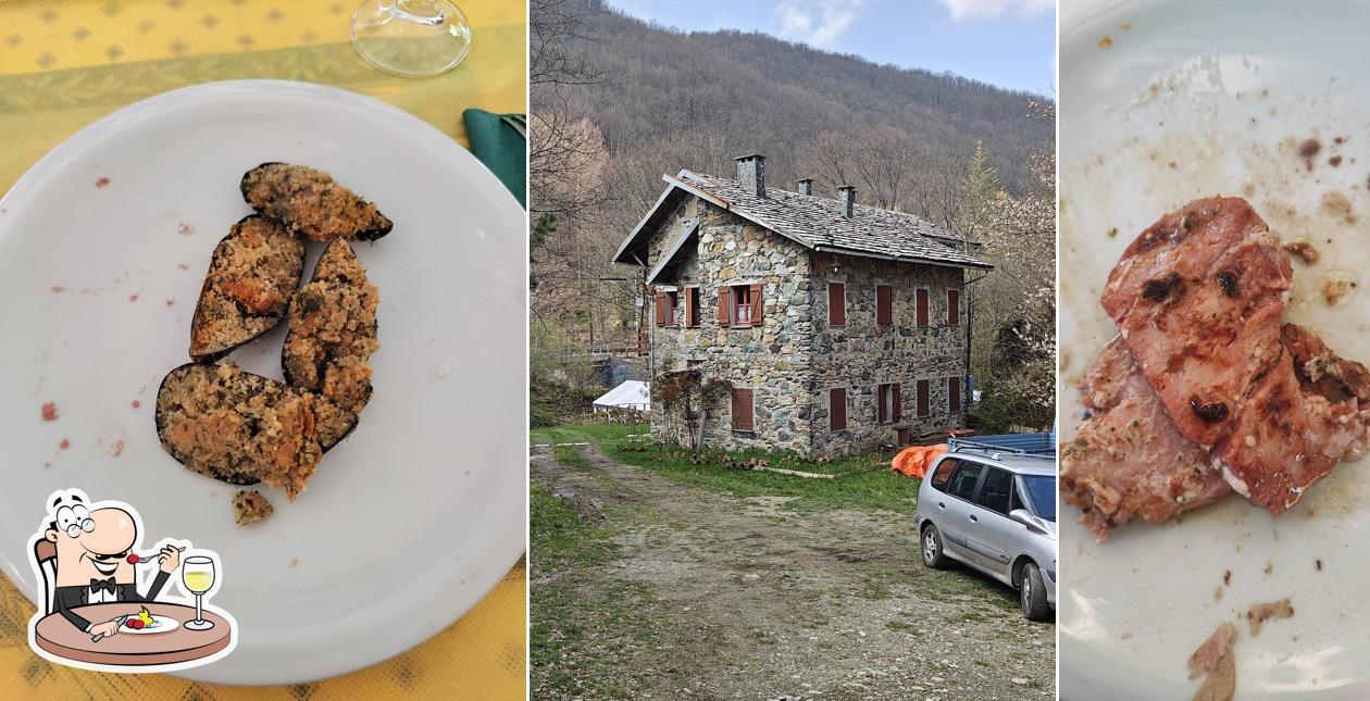 Platti al Il Vecchio Mulino del Dano