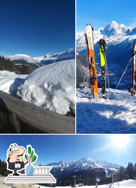 L'extérieur de Restaurant Le Hors-Pistes