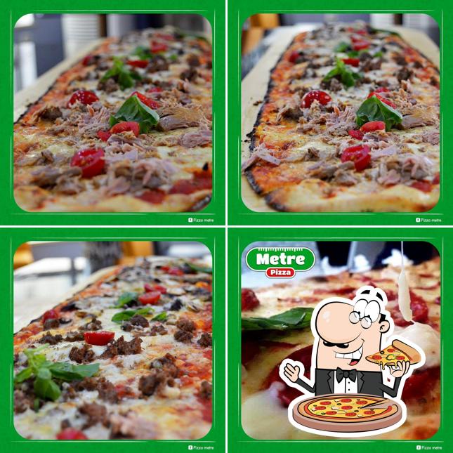 Попробуйте пиццу в "Pizza mètre"