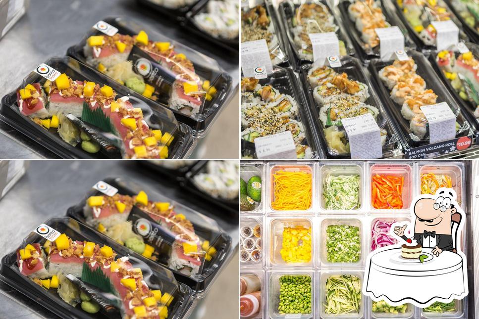 Bento Sushi offre un nombre de plats sucrés