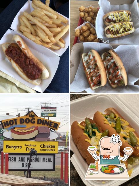 Hot Dog Diner & Burger Co., 5494 Pearl Rd in Parma Restaurant menu