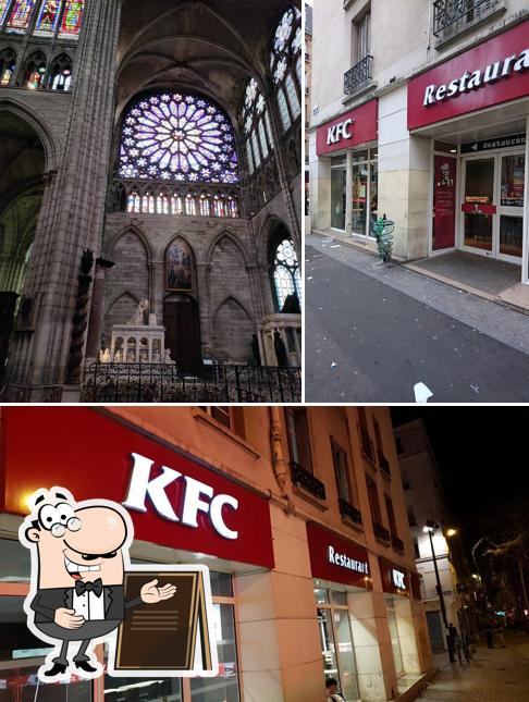 Vous pouvez prendre un bol d'air frais à l'extérieur KFC Saint-Denis