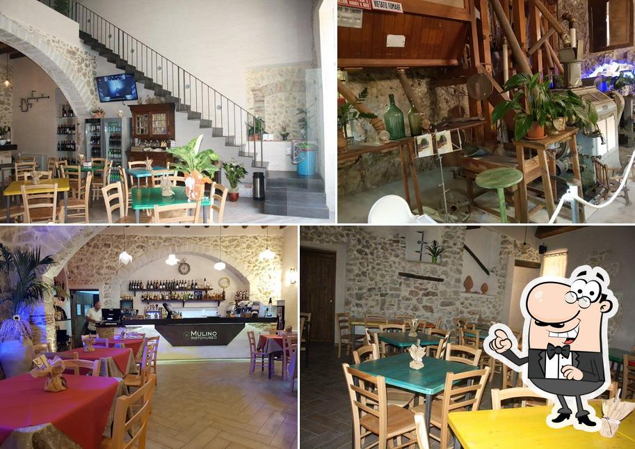 Gli interni di Mulino Ristomuseo - Ristorante - Pizzeria