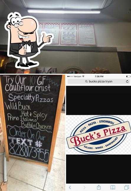 Look at the image of Buck's Pizza