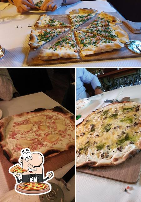 Choisissez des pizzas à La Crémaillère