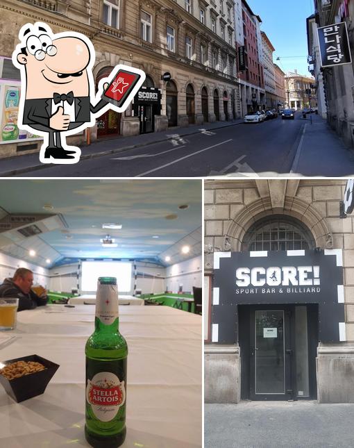Score! Sport Bar & Billiard, Budapest Restaurant menu and reviews