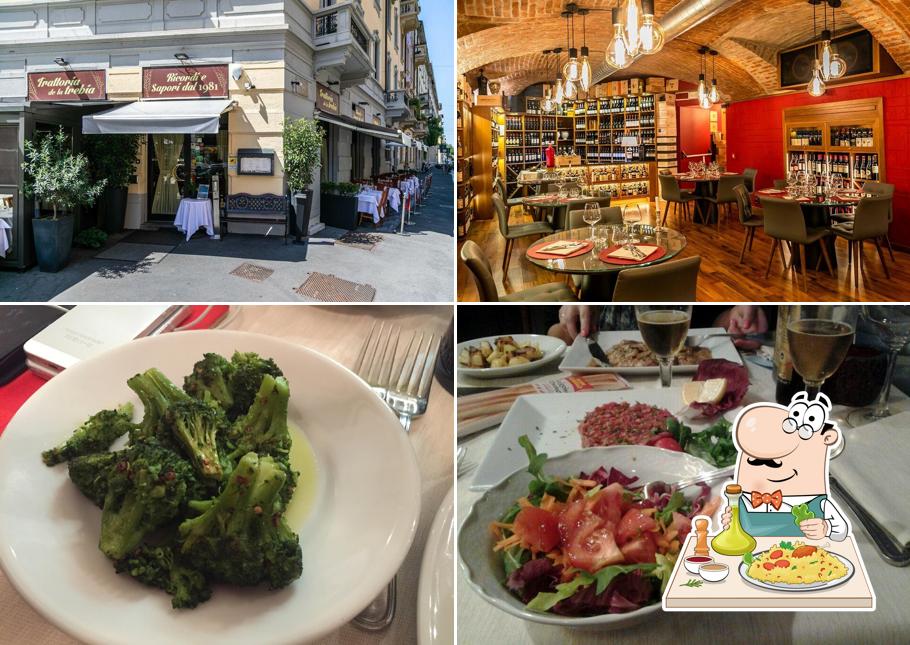 Platti al Trattoria de la Trebia Milano