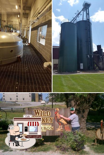 The exterior of Wild Turkey Distillery