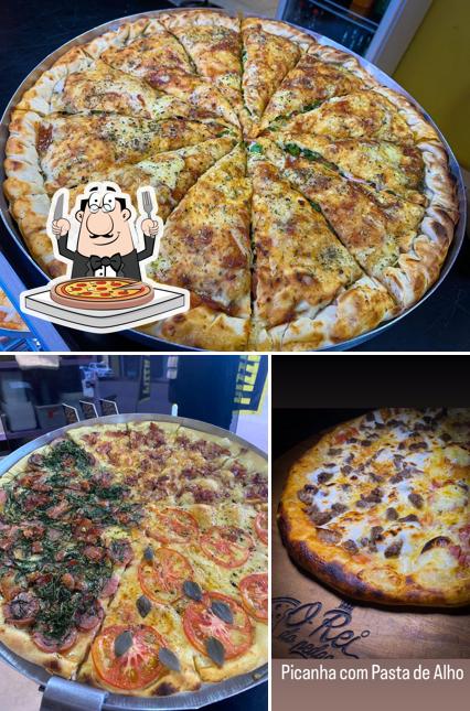 Peça pizza no O Rei do Pedaço - Pizzaria