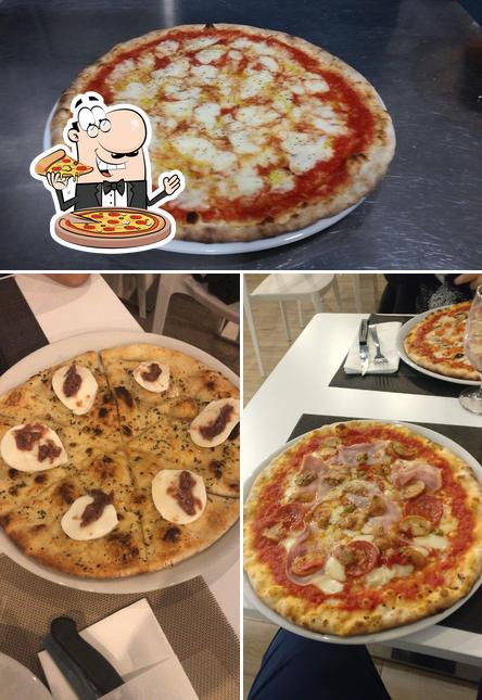 A Antica Pizzeria Lombardi, puoi ordinare una bella pizza