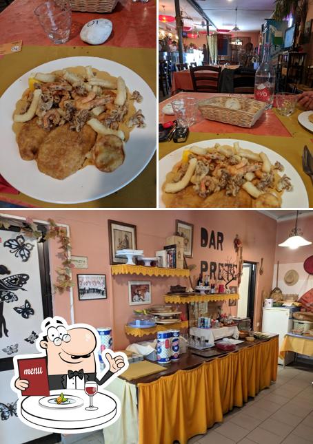 Guarda la foto che mostra la cibo e interni di Circolo Osteria "Dar Prete" cucina tipica toscana