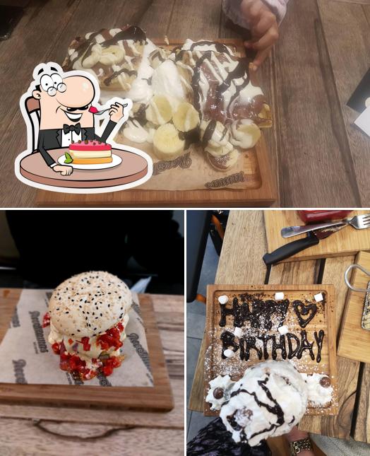 RocoMamas Kenilworth Centre - Halaal offre une variété de desserts