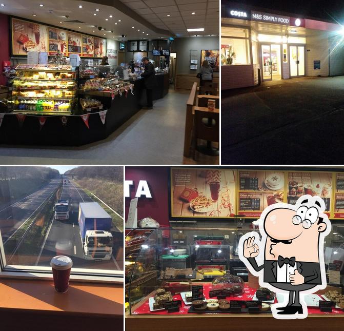 Costa Coffee, 4/5, M2, Medway Service Area Junctions in Gillingham