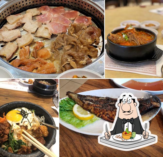 Food at Nakwon Korean Restaurant