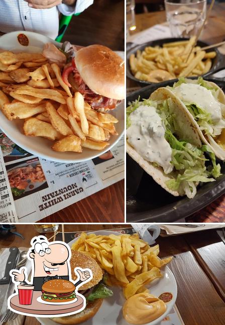 Prueba una hamburguesa en Old Wild West