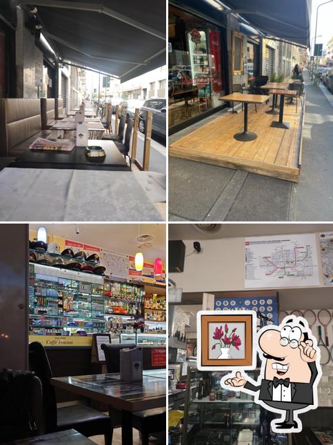 Gli interni di Caffè Tenconi