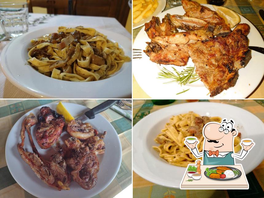 Platti al Agriturismo il Contadino