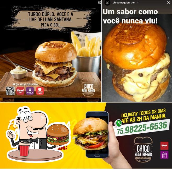 Chico Mega Burger restaurant, Santo Antônio de Jesus, R. Ver. João ...