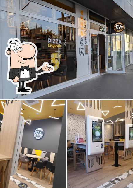 L'intérieur de Five Pizza Original - Asnières Sur Seine