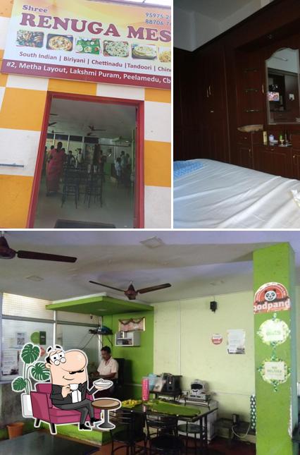 The interior of Shree Renuga Mess and Catering Services