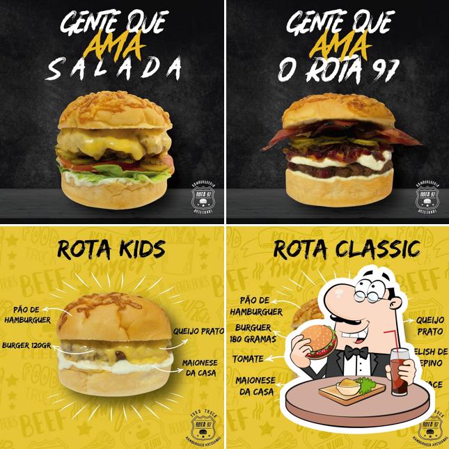 Hambúrguer em Rota 31 Burger