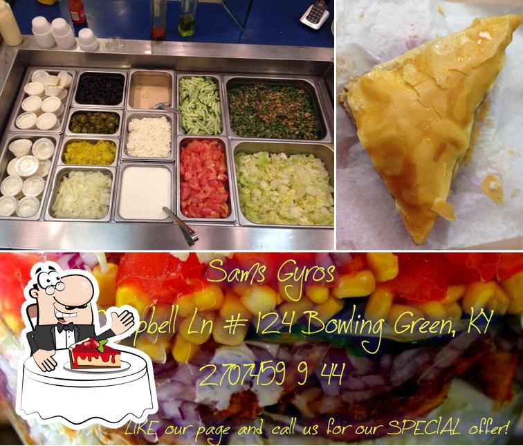 "Sam's Gyros" представляет гостям разнообразный выбор сладких блюд