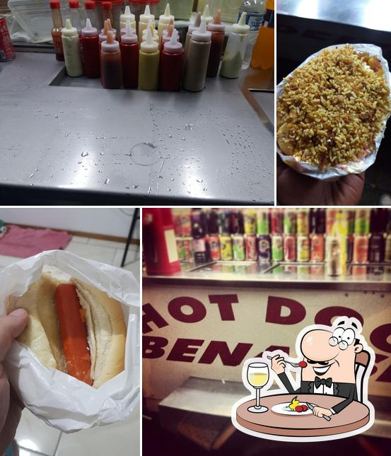 Platos en Hot Dog Benassi - Água Verde