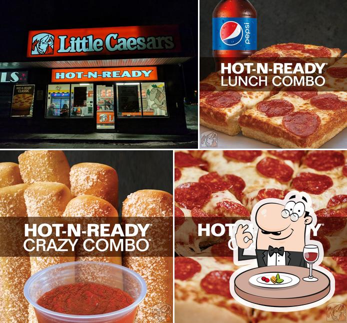 Nourriture à Little Caesars Pizza