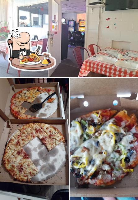 Order pizza at Backdoor Pizza & More