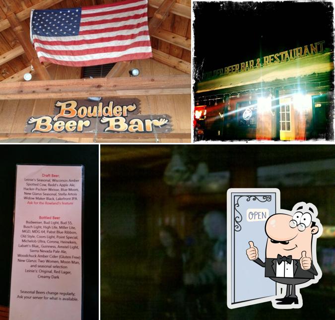 Boulder Beer Bar, 5509 Co Hwy M in Boulder Junction - Restaurant menu ...