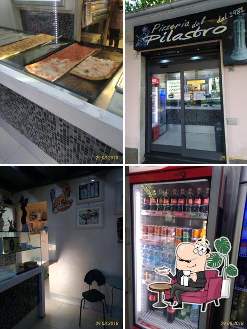 Gli interni di Pizzeria del Pilastro