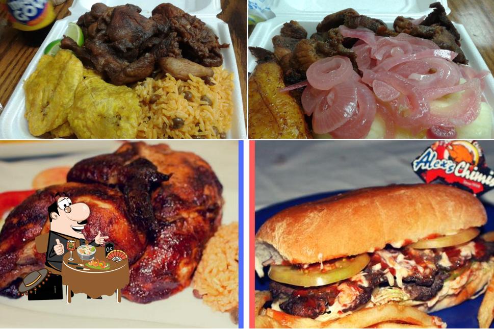 Alex's Chimis in Boston Restaurant menu and reviews