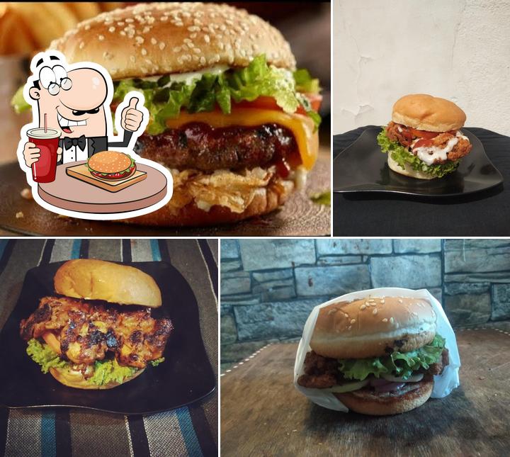 Order a burger at Grill masters hydrabadi biryani Take -Away