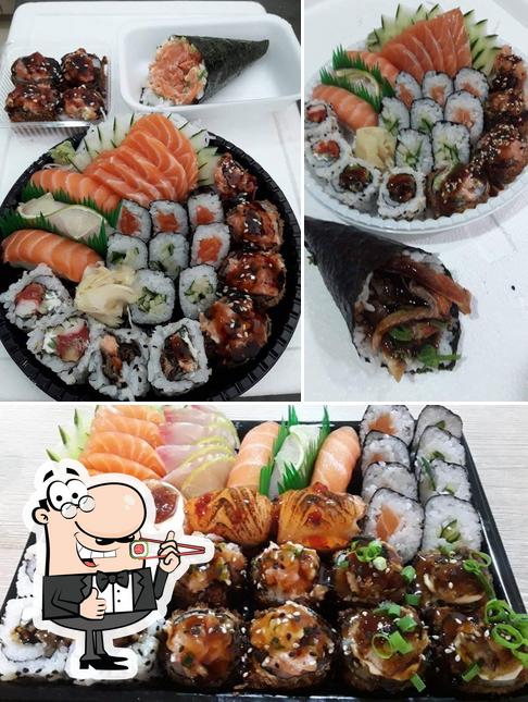 Experimente diversas opções de sushi