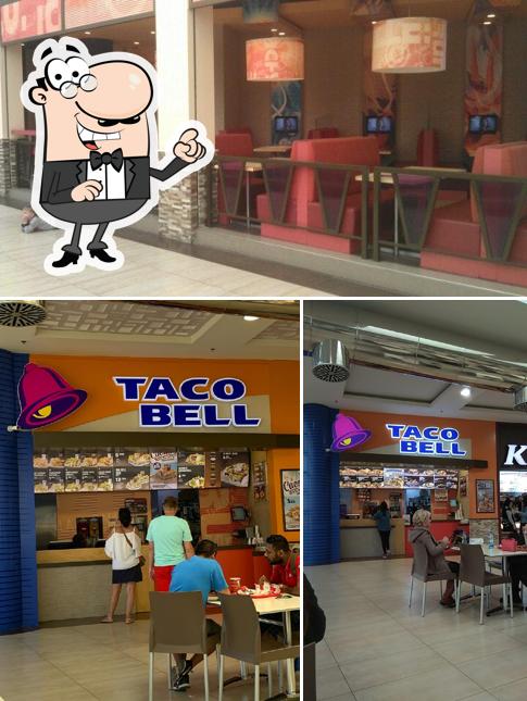 L'intérieur de Taco Bell My Mall