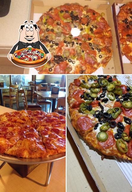 Pick pizza at Me-n-Ed's Pizzeria