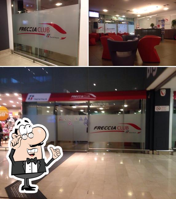 Gli interni di Freccia Club