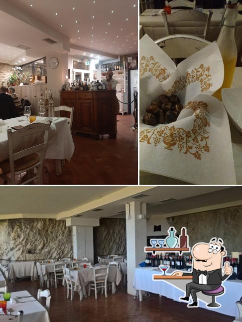 L'intérieur de Ristorante La Rocca