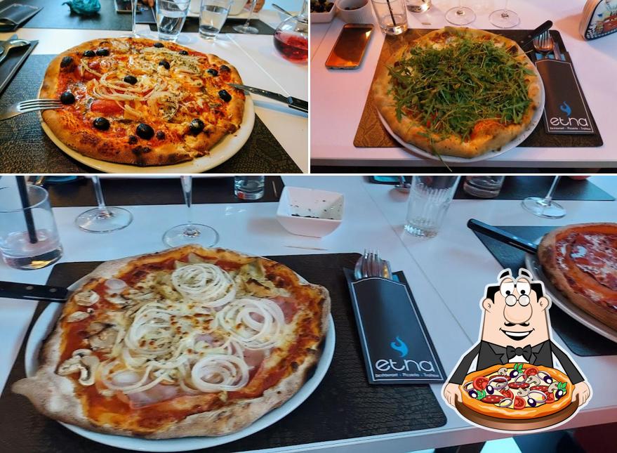 A Pizzeria Etna, vous pouvez profiter des pizzas