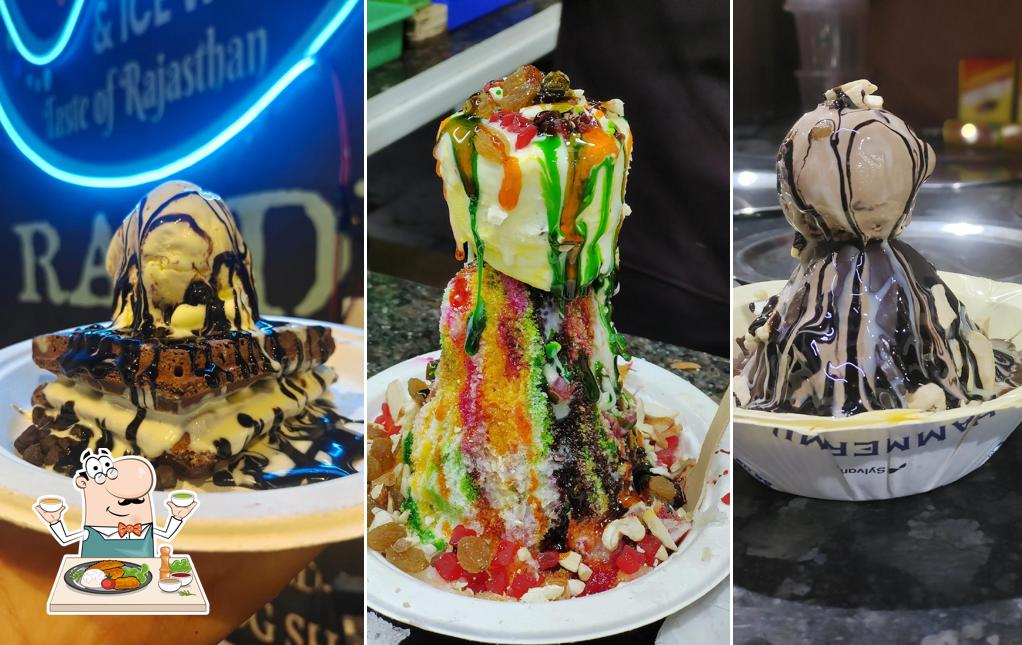 Meals at Rabdiwala & Iceworld yummy food station