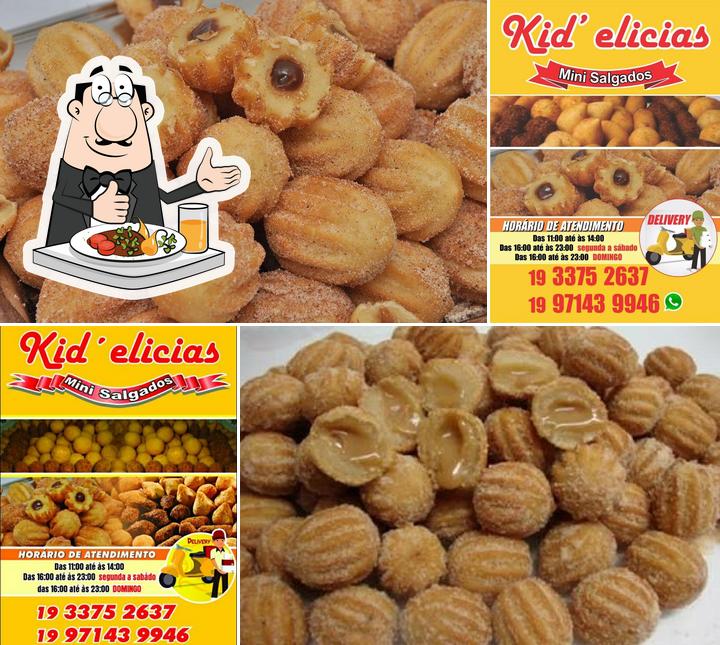 Comida em Kid'elicias Salgados