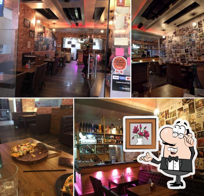 The interior of JB 007 Restaurant and Bar