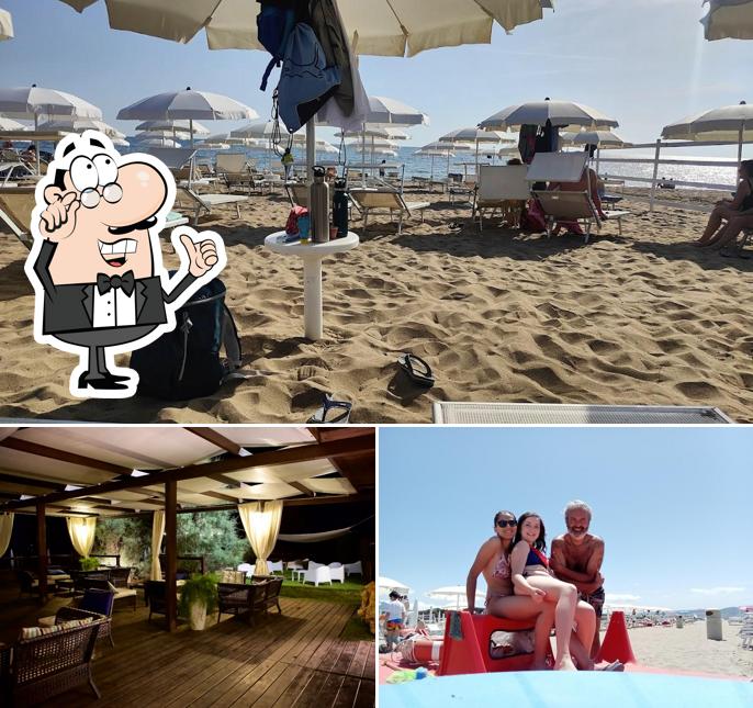 Gli interni di Lido Clorinda Mare